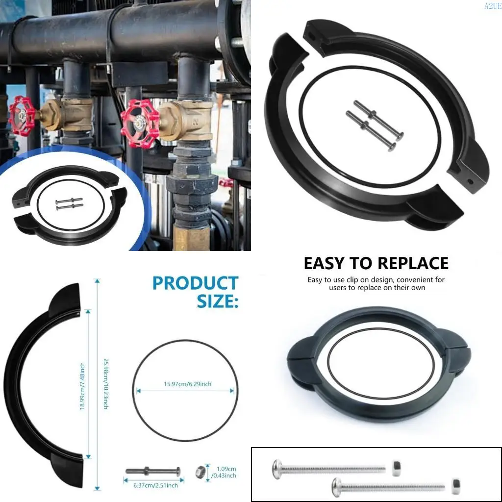 A2ue professionnel remplacement pince serrage serrage anneaux Pool Puol Pumps Pumps Pumps Puol Maintenance Pool