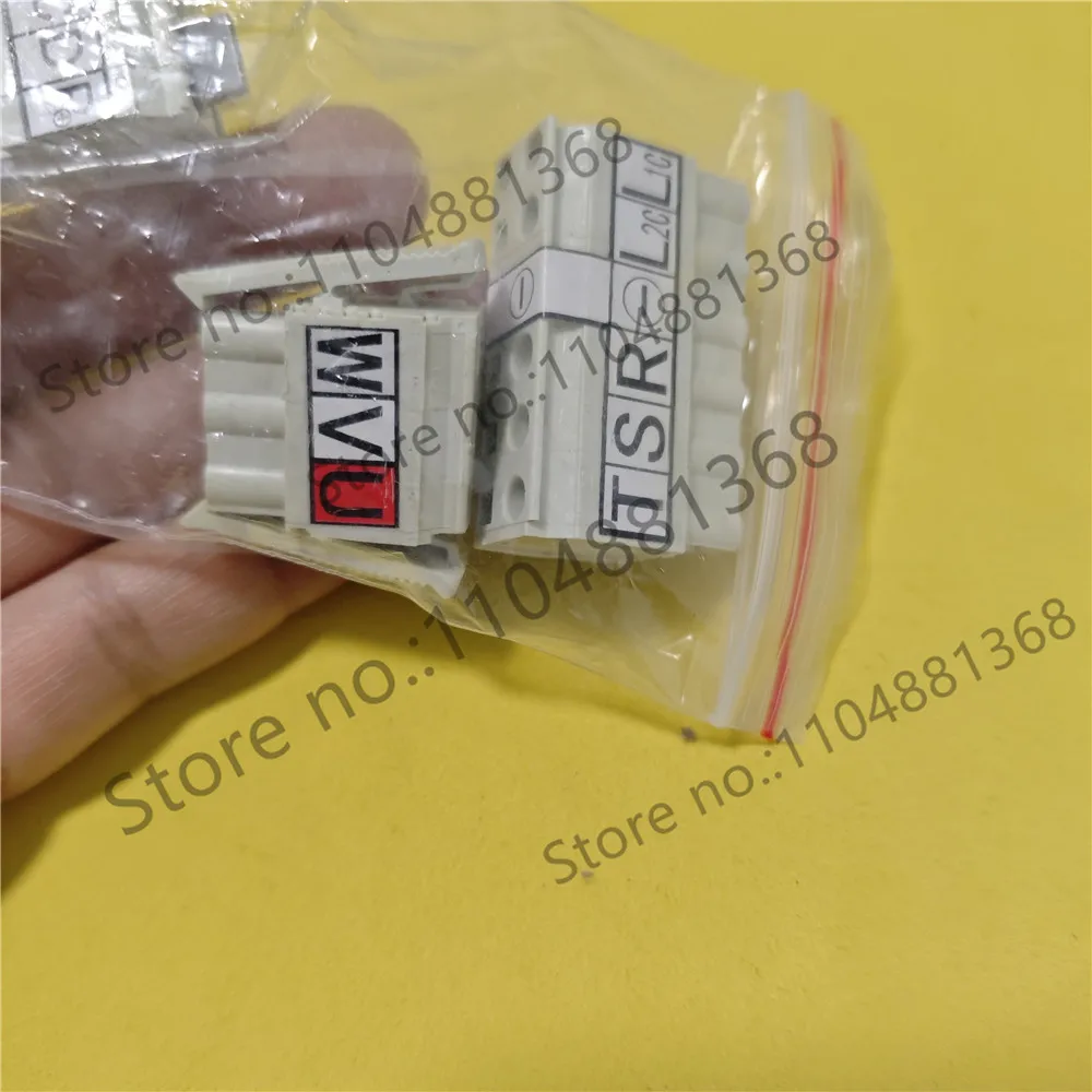1pcs Wiring terminal UVW plug CDP power RST plug Delta A2 servo drive connector ASD-A2TB0000
