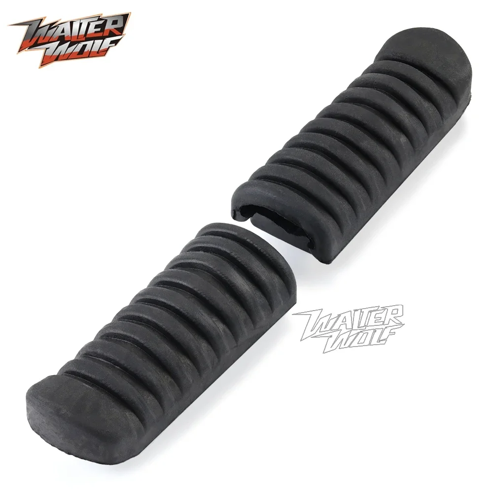 Z900 ER6N Front Footrest Rubber Cover For KAWASAKI Z750 Z1000 VERSYS NINJA 250R 400 650 ZX6R ZX9R ZX12R GPZ Motorcycle Foot Pegs