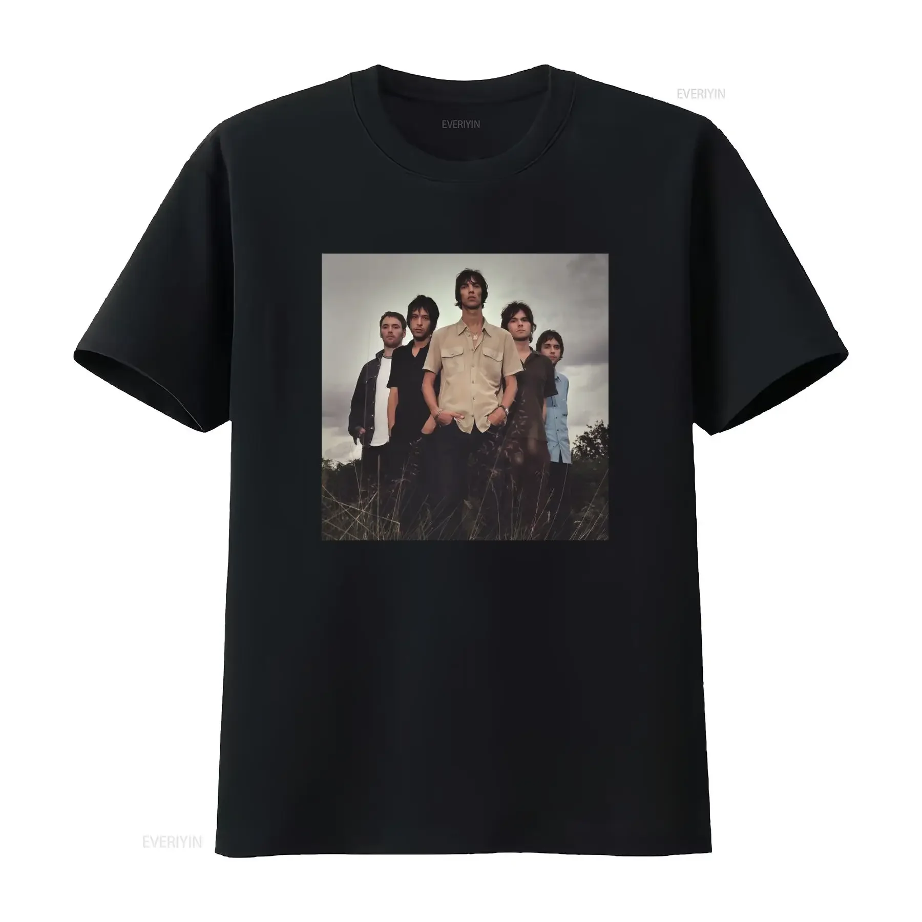 THE VERVE Vintage Band Fan T Shirt Retro Style Perfect for Music Lovers vintage Washed Unisex streetwear Soft Casual