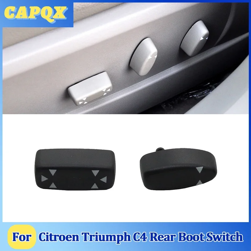 For Citroen Triumph C4   Rear Trunk switch Tailgate Door Opening Button Boot Luggage Lock Release Switch