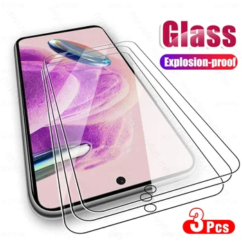 화면 보호 필름 강화 유리, 샤오미 레드미 노트 12s 노트 12s 4g, 레드미 노트 12 프로 플러스 프로 + 5g, 3 개