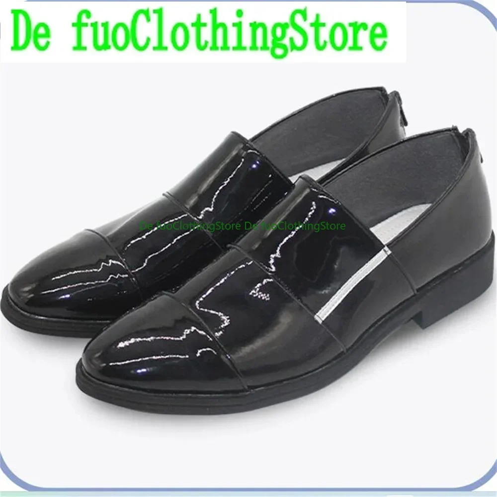 TSUCHINAGA HIYORI archivo azul Cosplay zapatos botas juego Anime Halloween Navidad DefuoClothing tienda de zapatos