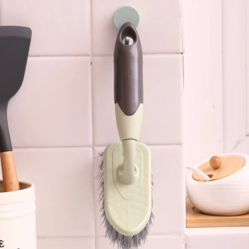 Long Handled Cleaning Brush Multifunctional Floor Gap Stain Removal Brush Stiff Bristle Stiff Bristle Brush Tile Cleaning