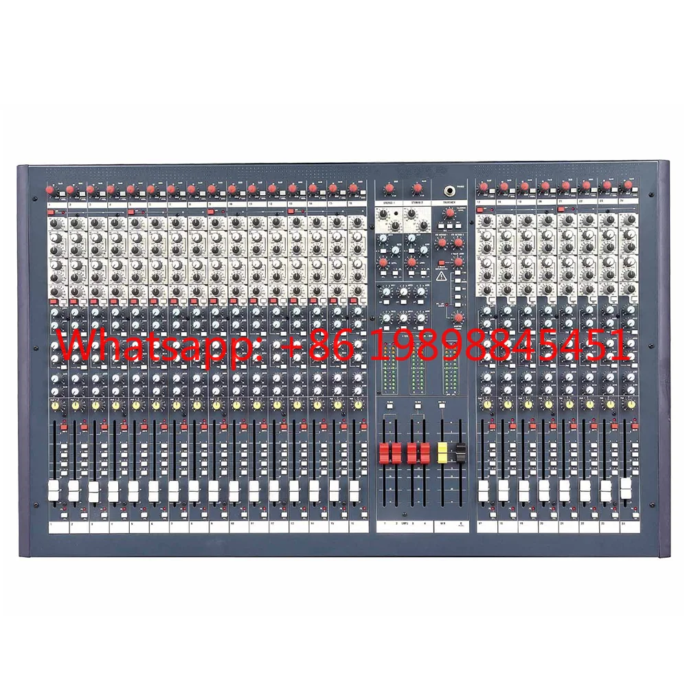 LX9 Series 16/24/32 Channel Professional Analog Mixer Console, GB30 Mic Preamps