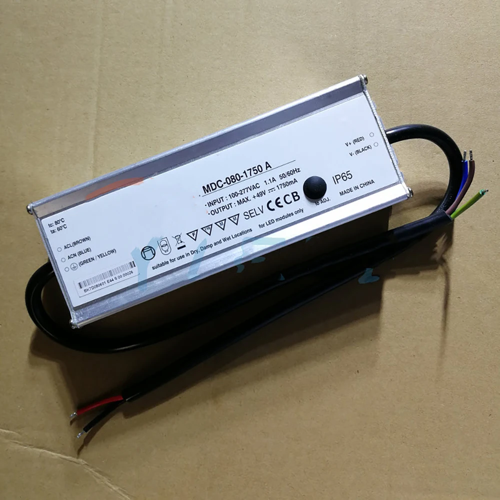 

Фонарик A 49V1750mA BK7D080601, водонепроницаемый фонарь, фонарь управления MDC 080 1750A