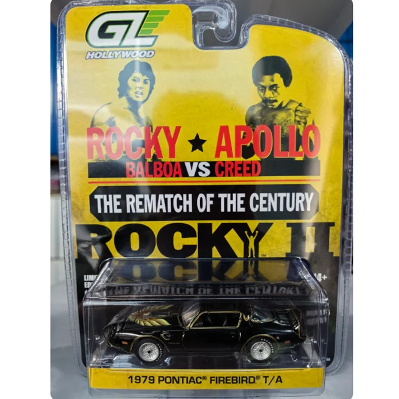 Greenlight Diecast 1:64 Scale 1979 Pontiac Firebird T/A Alloy Car Model Static Collection Decorated Holiday Toys Souvenir Gift
