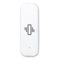 Zigbee Smart Vibration Sensor Detection Tuya Smart Life APP Notification Real-Time Motion Vibration Alarm Smart Home, Durable