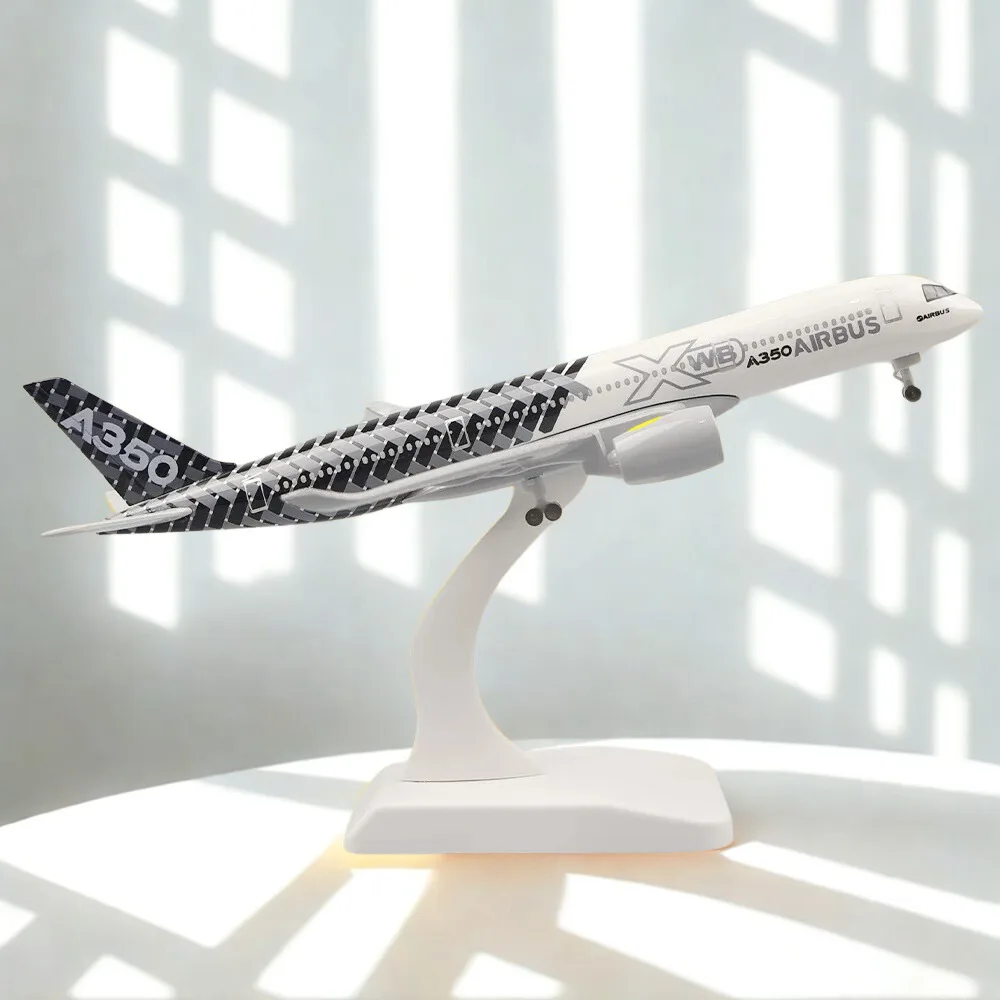 

20cm Alloy A350 XWB Air Airlines Aircraft Model 350 Die-cast Aircraft Model With Wheels Landing Gear Collections Toy Gifts
