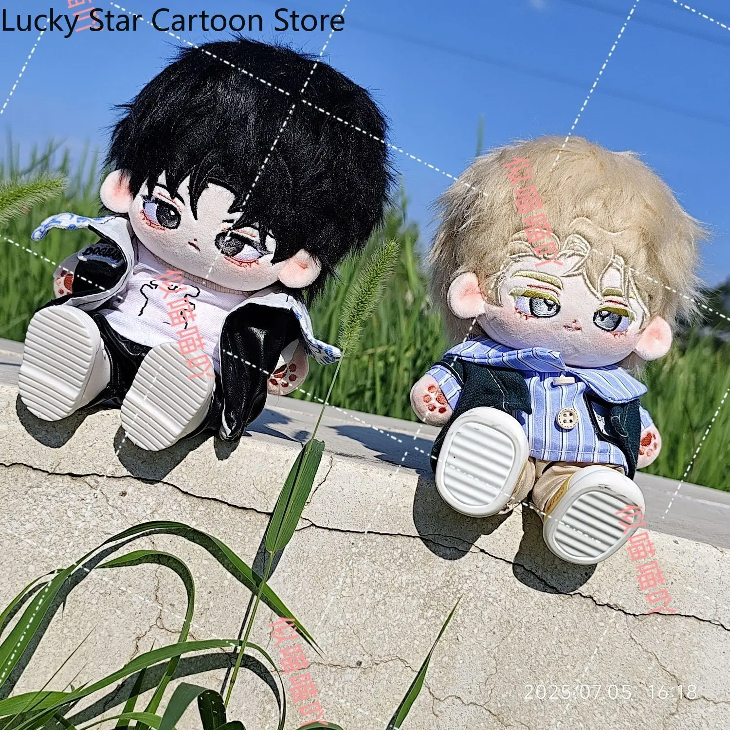 Figuras de Anime Manhwa coreanas de 20cm, rosas y champán Lee Won César, Cosplay, cuerpo de algodón de felpa, ídolo, regalos de cumpleaños