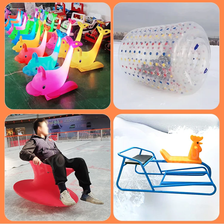 2024 Vendita calda Ice Dragon Boat Sport sulla neve Attrezzatura ricreativa Corse di sci per bambini e adulti