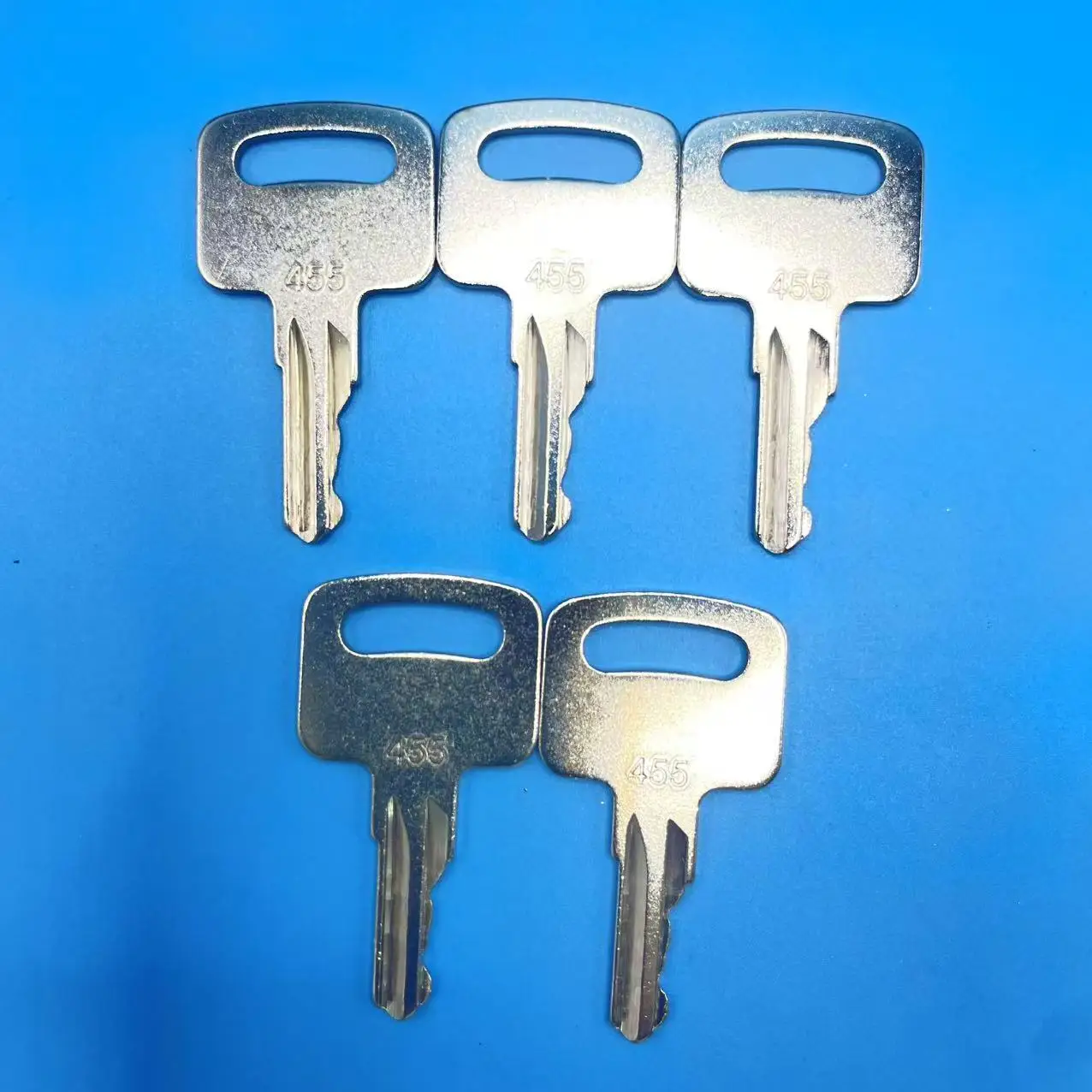 1/5/10PCS 455 Ignition Keys for Scissor Lift Boom Forklift Lifts Upright Heavy Equipment Key 104466