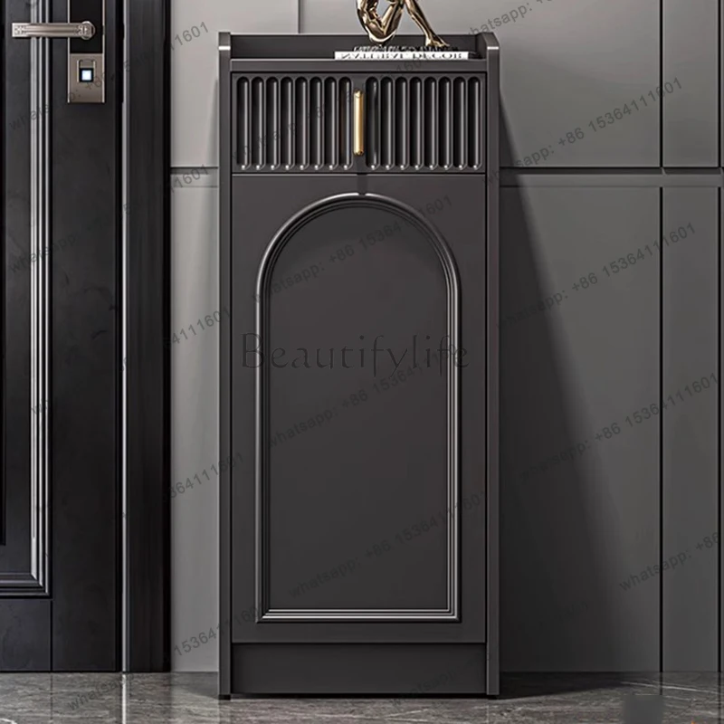 Organizer Mobile Shoe Shelf Storage Living Room Hallway Vertical Stackable Shoe Cabinet Slippers Archivadores Entrance Furniture