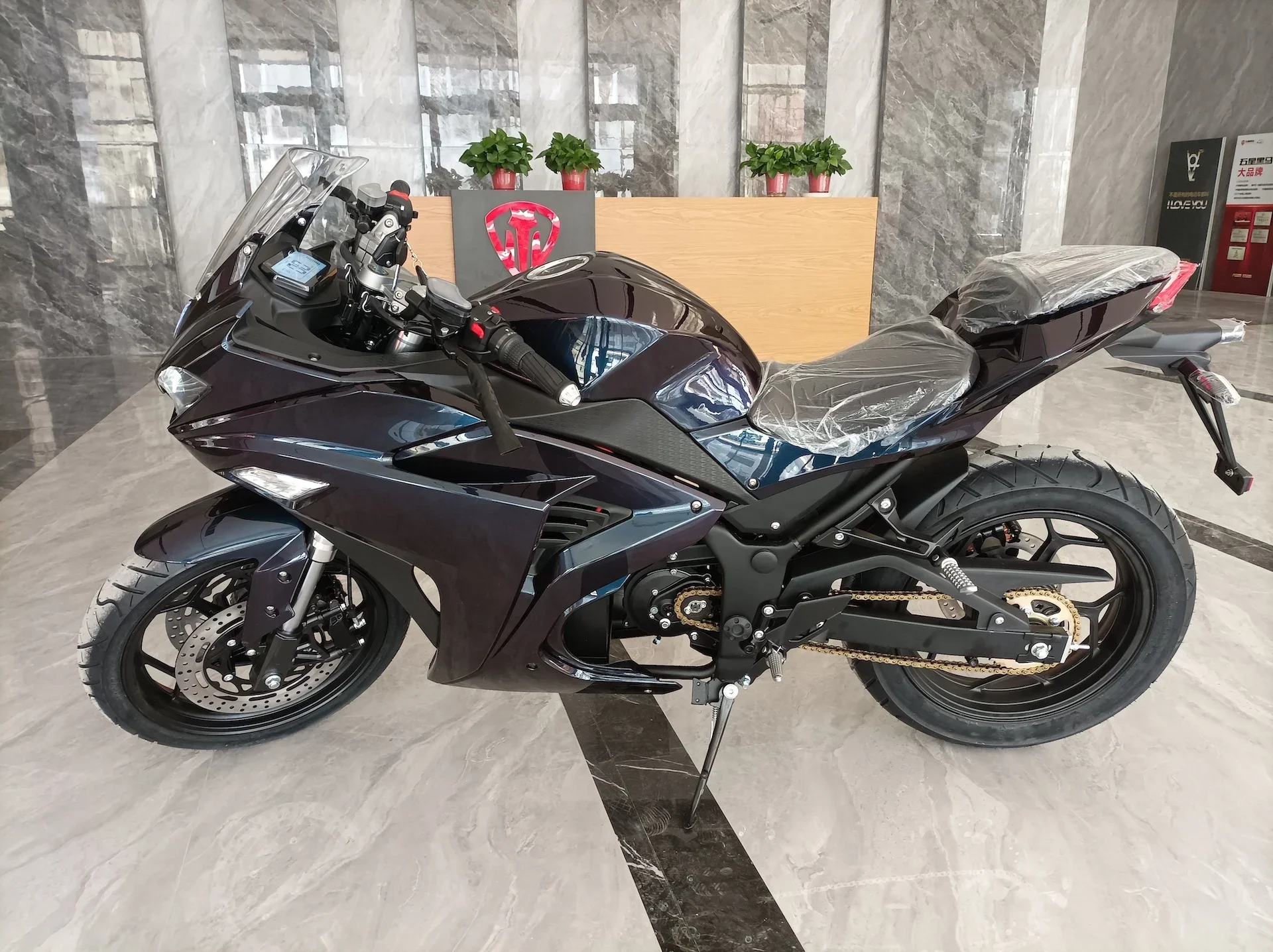 The latest electric motorcycle in 2024, adult speed 150KM/H, long endurance 150km, electric motorcycle wheel hub drive 10000W