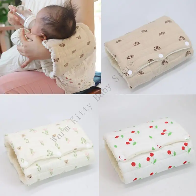 

New Cotton Gauze Baby Nursing Arm Pillow Soft Breathable Thicken Maternity Mom Breastfeeding Arm Pillow For Baby Bottle Feeding