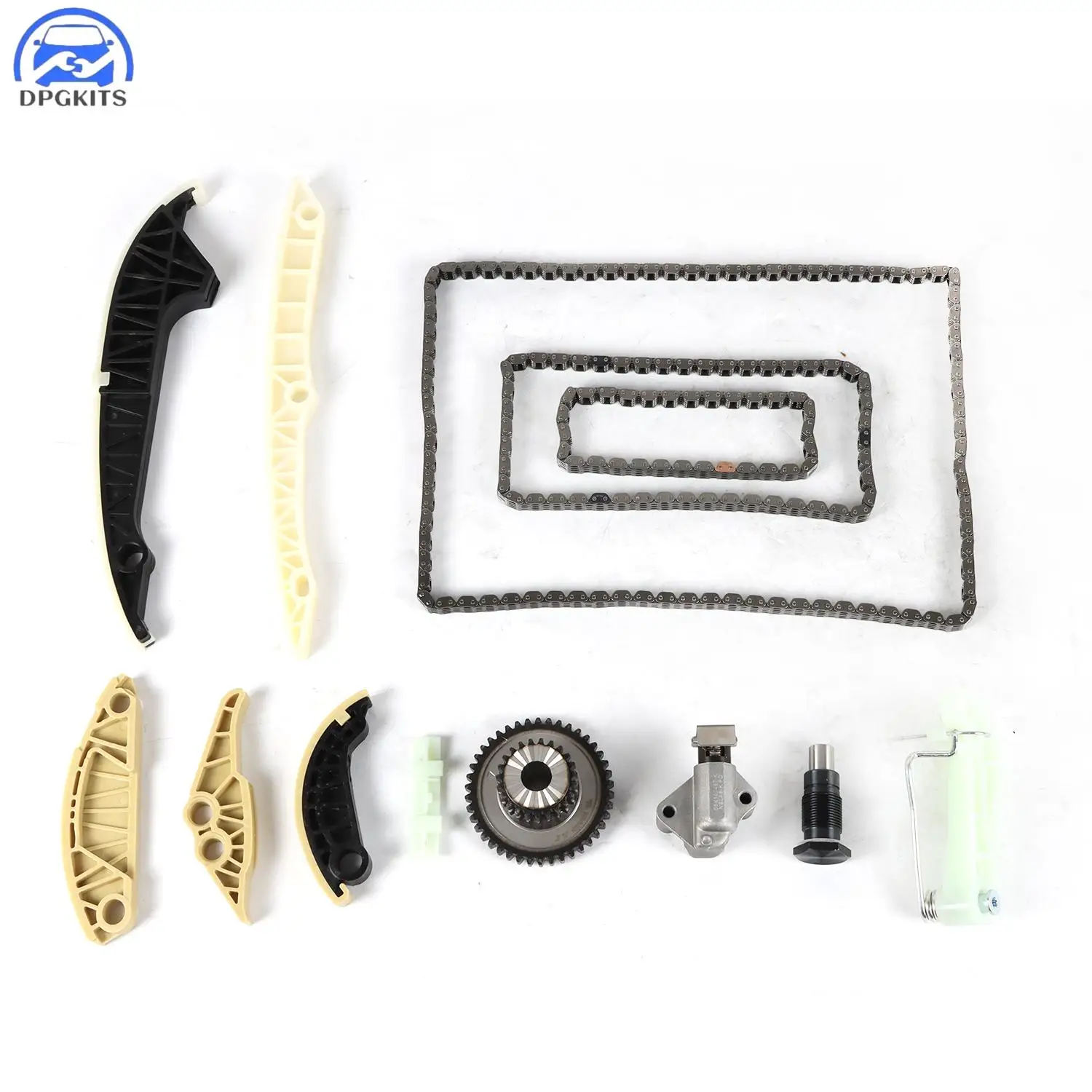 

DPGKITS Engine Timing Chain Kit Φ21mm For VW GTI Passat Tiguan Audi A3 2.0TSI 2.0TFSI DOHC 16V EA888