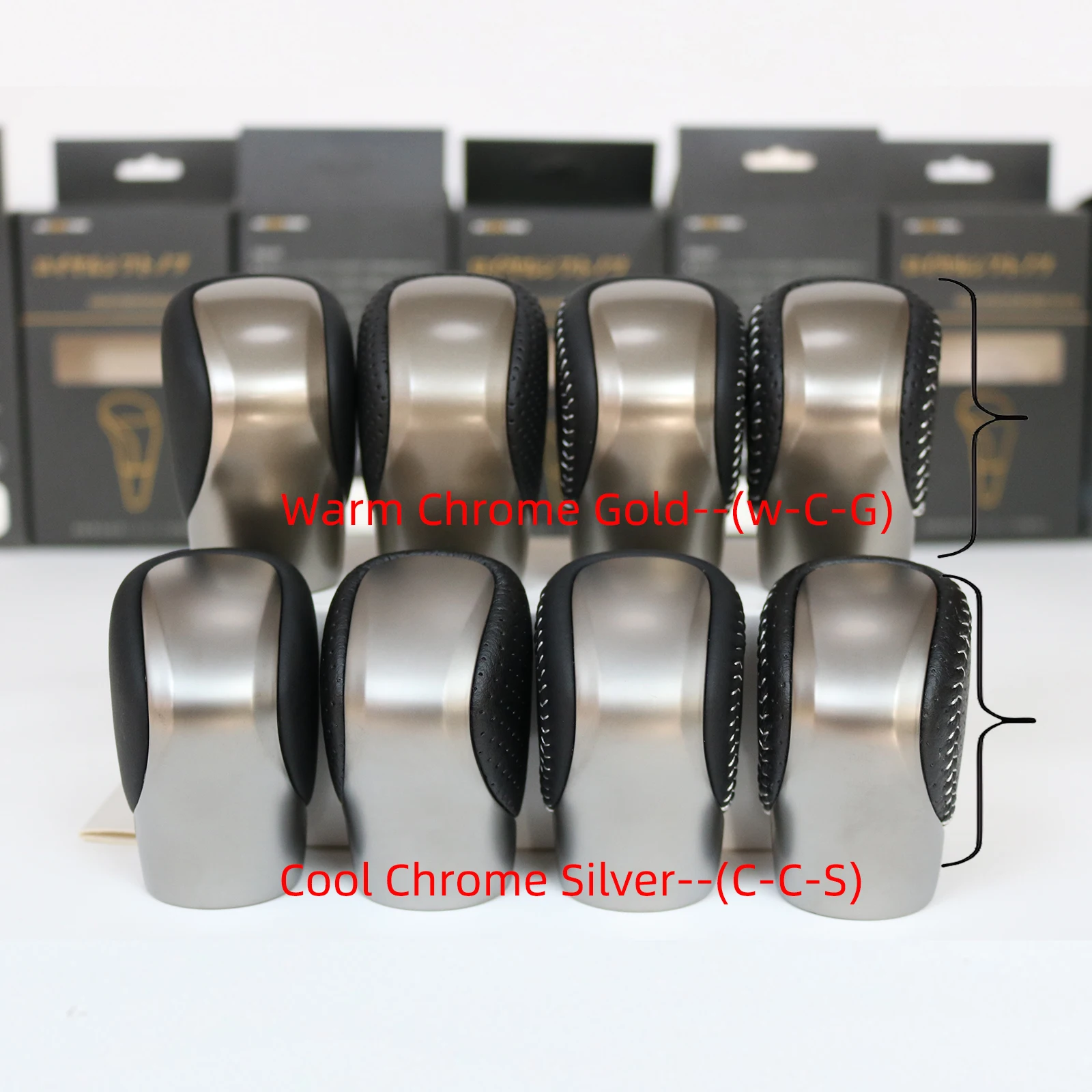 Leather Gear Shift Knob For Lexus ES GS-450H GX IS-300 NX-300H RC-300 RX-350 2015-2021