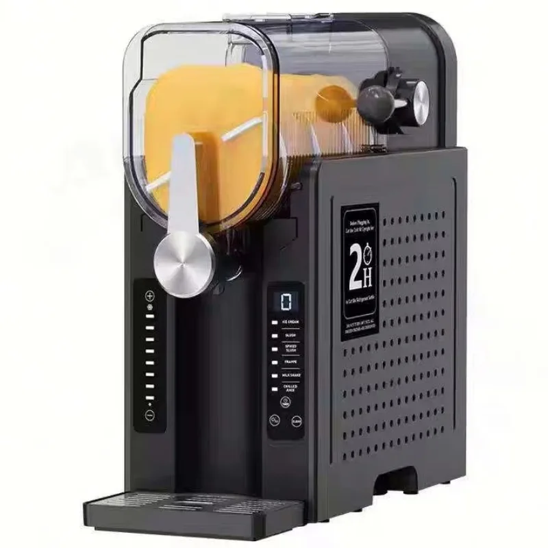 Commercial Stainless Steel Automatic Smoothie Maker No-Ice Frozen Drink Equipment Electric Snow Melting Machine for Outdoor Car