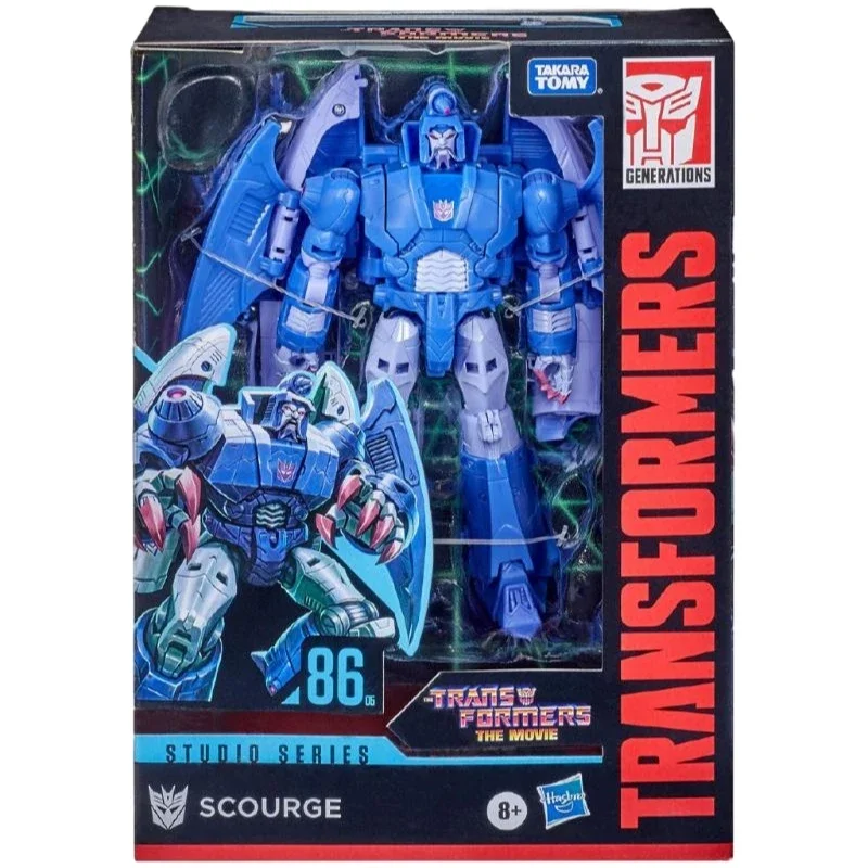 Transformers Studio Series Figuras de Ação, Classe Voyage, Scourge Brinquedos Colecionáveis, Presentes, Hobbies Clássicos, Em Stock, SS86-05