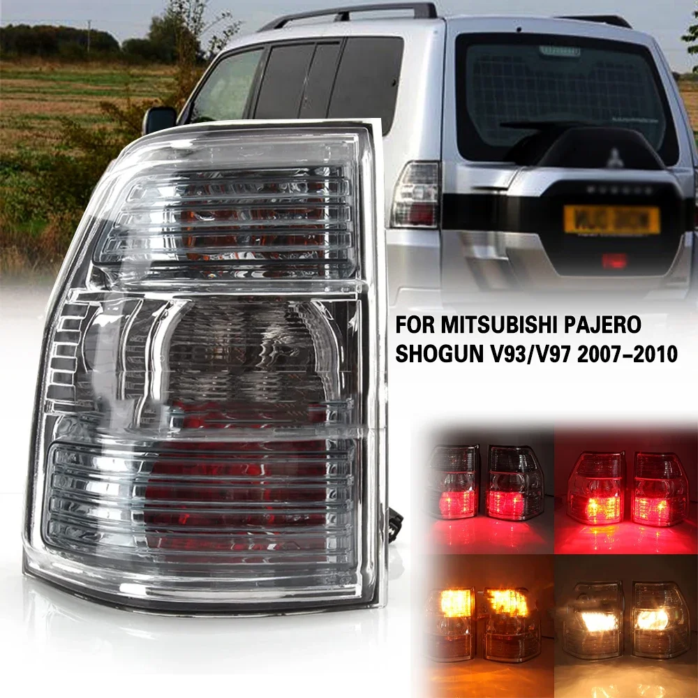 

Left/Right Side Red Tail Lamp FOR Mitsubishi Pajero SHOGUN V93/V97 2007-2010 Rear Tail Light Brake Lamp with Wire Harne