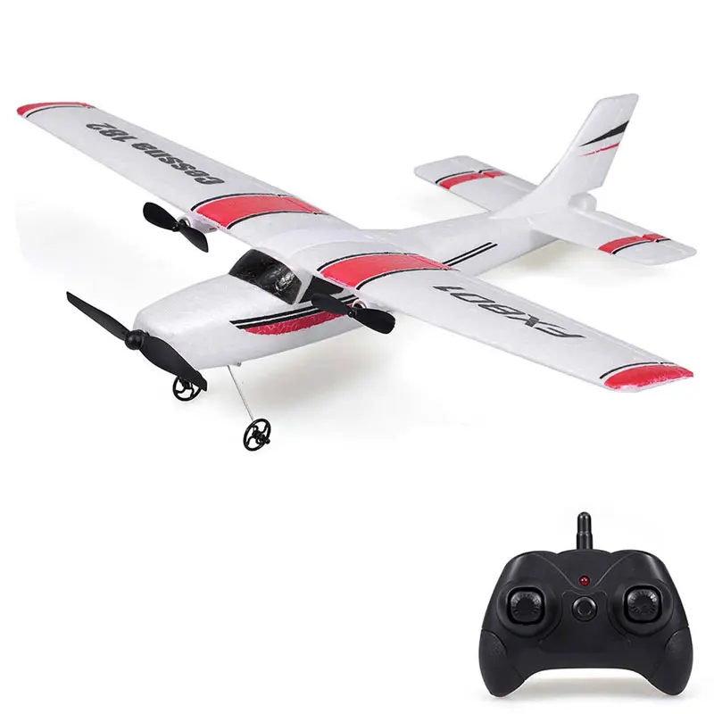 FX801 RC Foam Glider DIY Assembled Fixed-wing Aircraft Outdoor Electric Flying Plane Remote Control Toys AC172