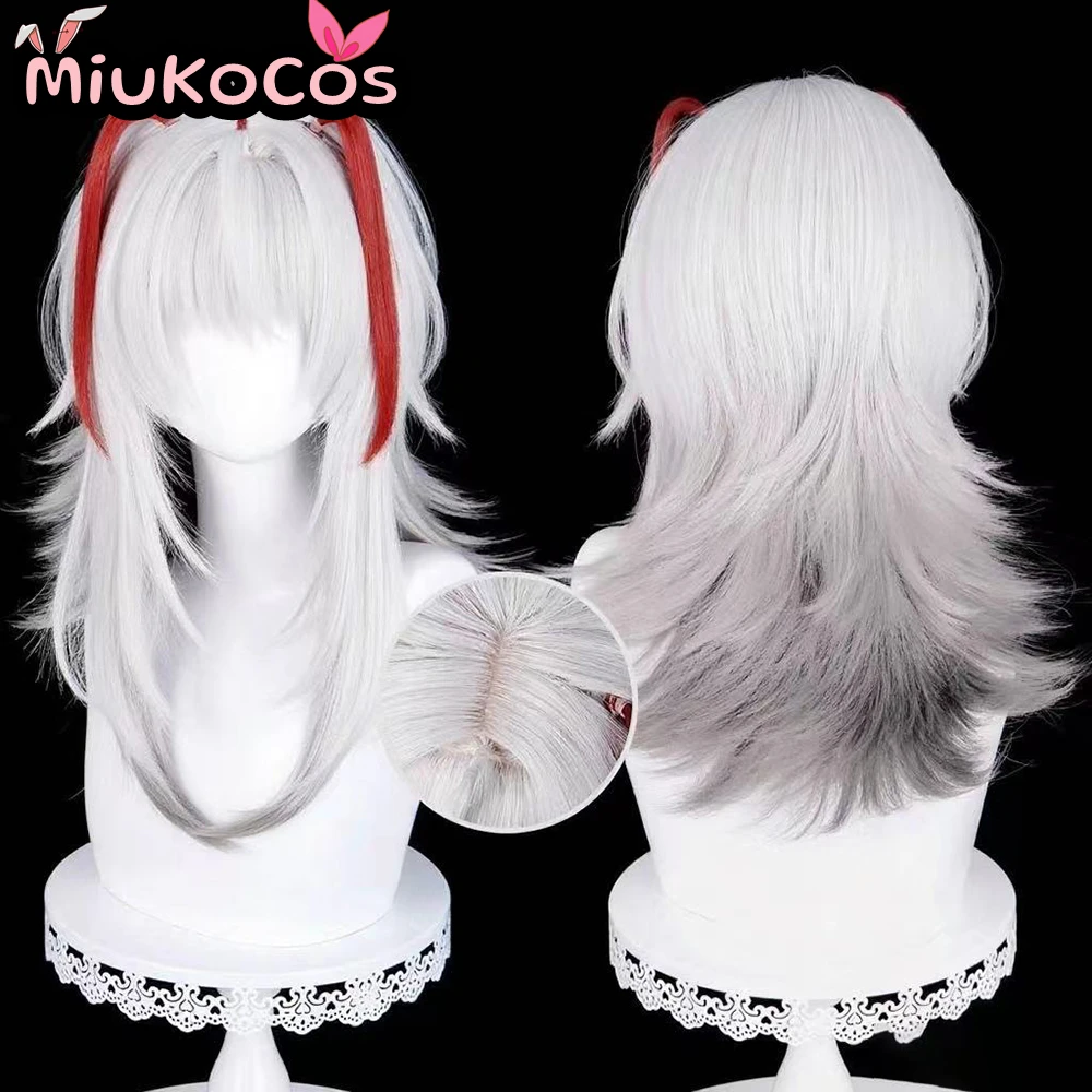 IN STOCK Wiš'adel W's Alter Cosplay Wig MiukoCosplay Game Arknights Cosplay Long Hair view 2