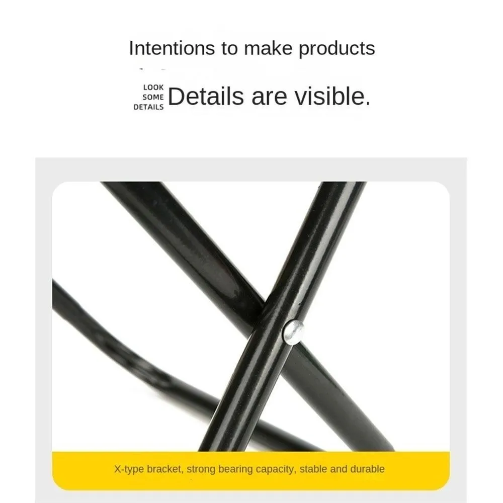 

Сверхлегкий складной табурет, однотонный, с защитой от брызг воды, портативный табурет на молнии с застежкой-молнией для хранения, износостойкий