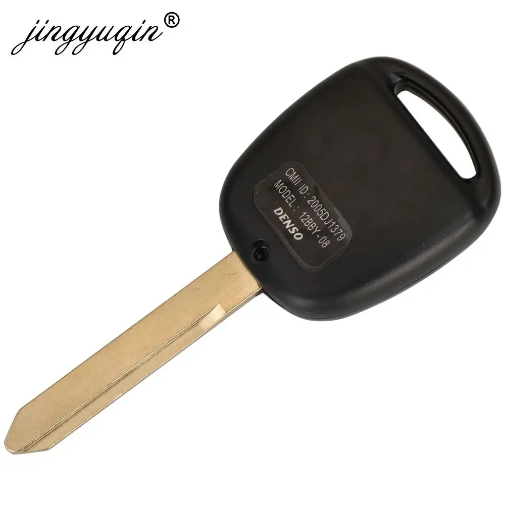 jingyuqin P/N: 89071-05010 TOY47 Remote Car Key Fob 433MHz 4C Chip for Toyota Yaris  ( 2005 - 2008 ) Avensis ( 1998 - 2008 )