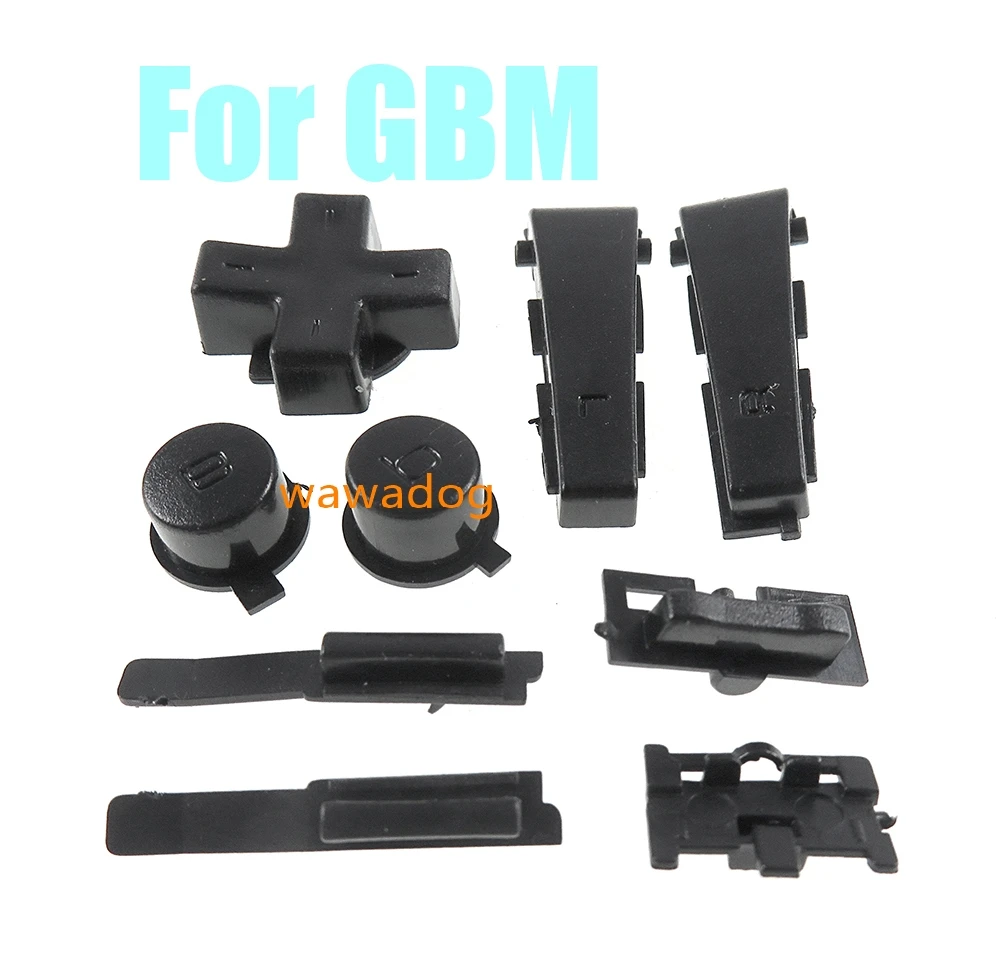 1set For GBM Shell Parts Full Set Button Keypad L R A B D-Pad for Nintendo GameBoy Micro