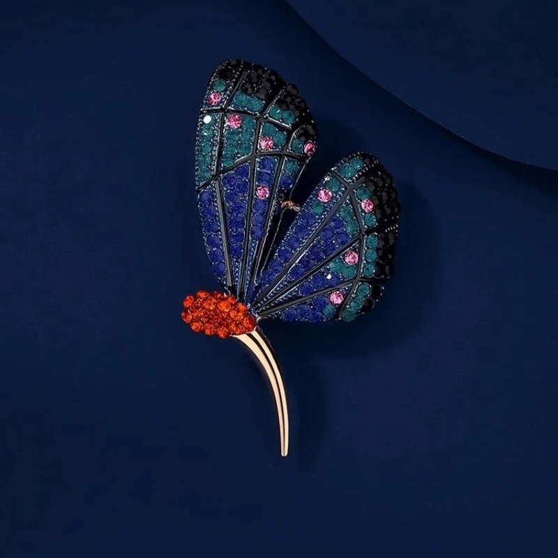 Blue Butterfly Broo… - image