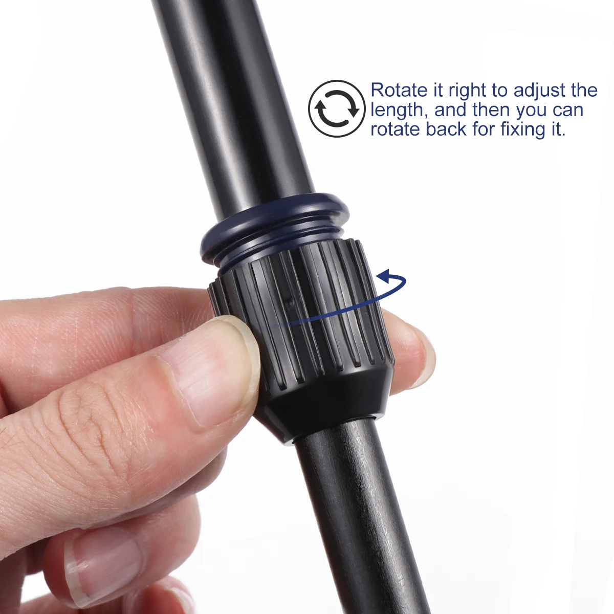 

Telescopic Fishing Durable Non-Absorbent Mesh Net Fish Tank Pond Retractable Pole Skid-Resistant Handle Tangle-Free
