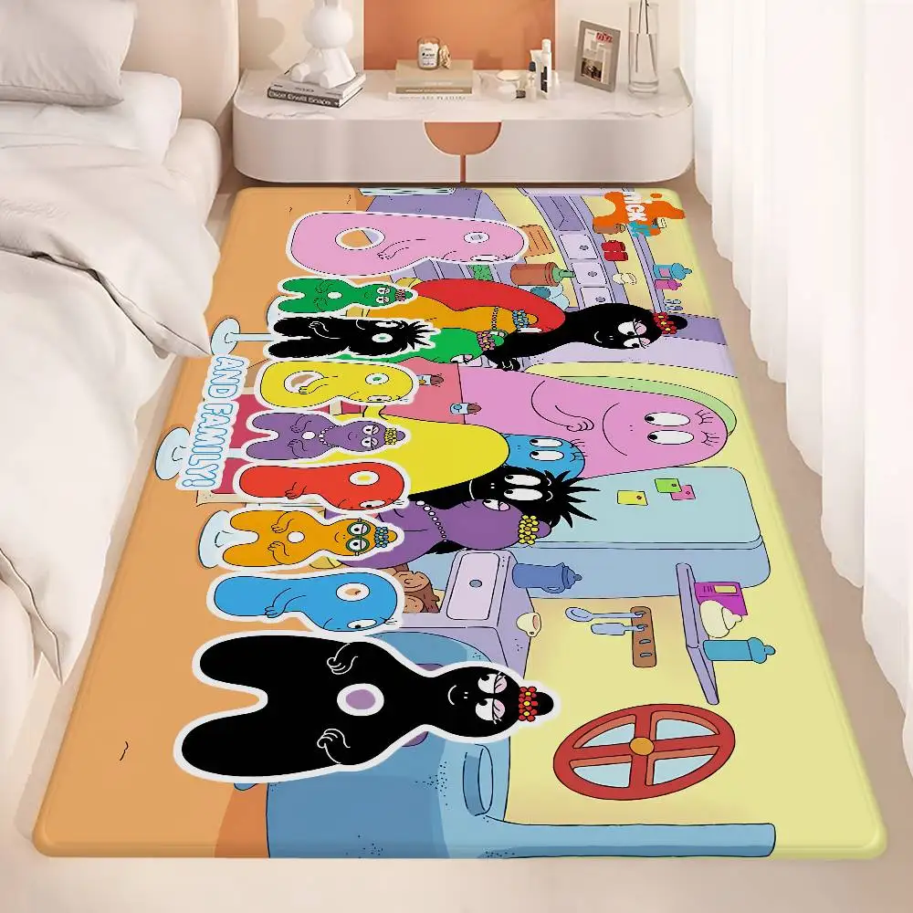 Cartoon Barbapapa Entrance Door Mat Nordic Style Home Doormat Bathroom-Toilet Mats Bedroom Hotel Decor Mat