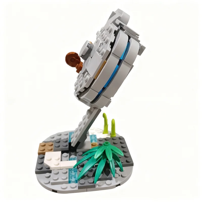 187 pièces MOC Petit modèle de bataille M Falcon Star Blocs de construction Jouets cadeaux de Noël Idée créative Éducation Briques Enfants