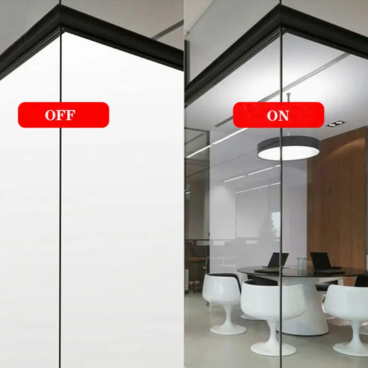 

UV Protection Window Smart Film Self-adhesive Privacy Film Electric Smart PDLC Film for Glass Windows