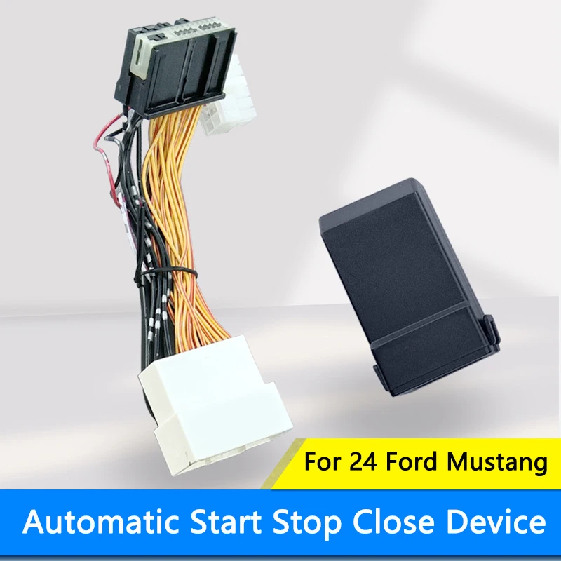 

QHCP Автомобильное автоматическое запуск-стоп, закрытое устройство, система двигателя, устройство автоматической остановки, кабель для Ford Mustang 24-27