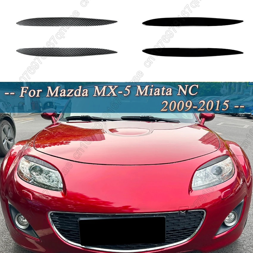 

Грунтовка, крышка передней лампы, веки для Mazda MX-5 Miata NC FACELFT 2009-2015, внешняя защита, украшение, модифицированные комплекты накладок для век