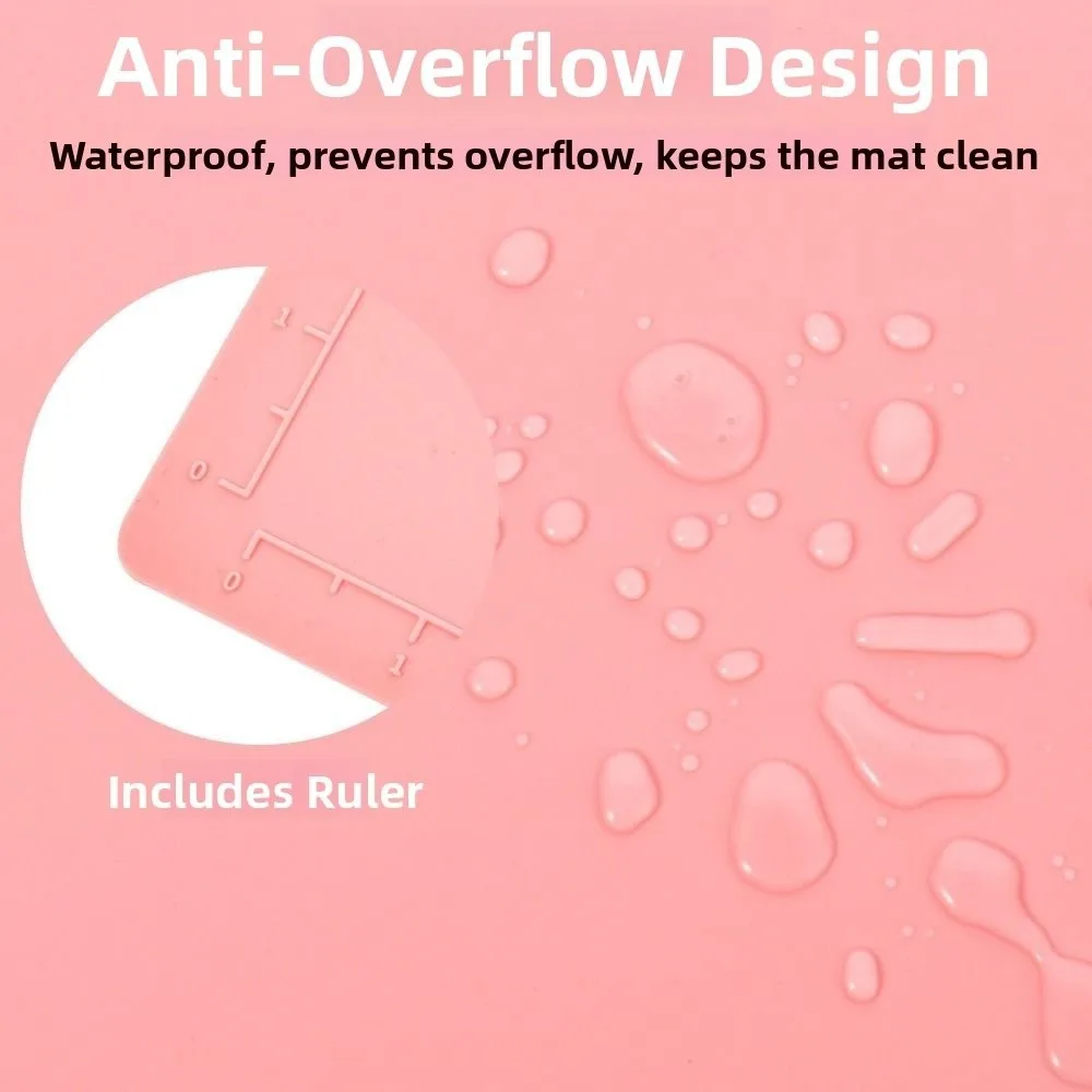 Силиконовый силиконовый коврик для рисования, антипригарный шестигранный художественный силиконовый коврик для рукоделия, скруббируемый моющийся коврик для рисования граффити, инструменты