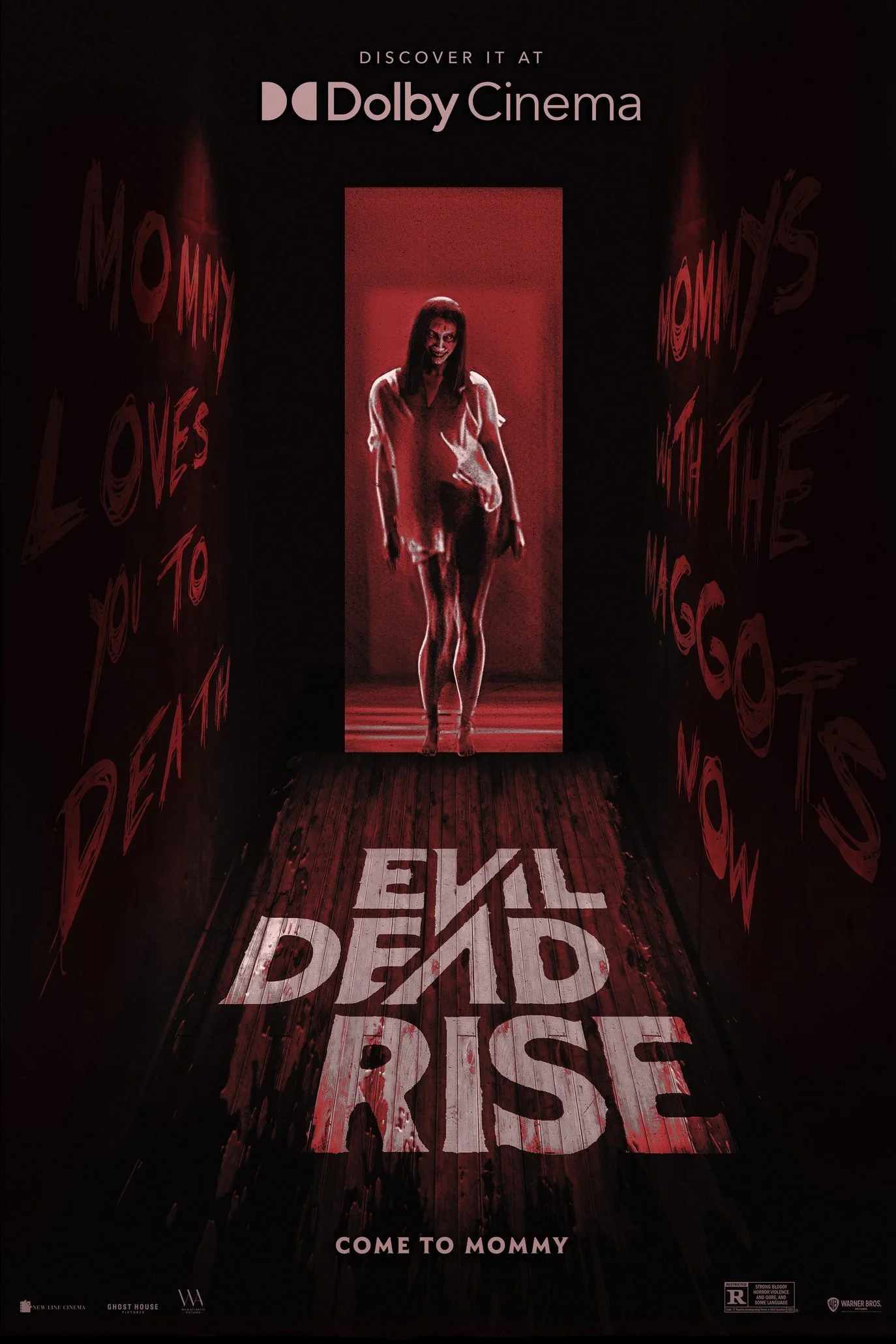 Evil Dead Rise (2023) Movie Poster For Wall Stickers Home Decor Painting Wall Art