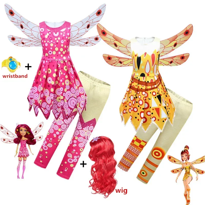 Conjunto de ropa Mia y yo para niñas, disfraz de Mia, disfraz de Cosplay para fiesta de cumpleaños, ropa de Carnaval para niñas, disfraces de Halloween para K Ged