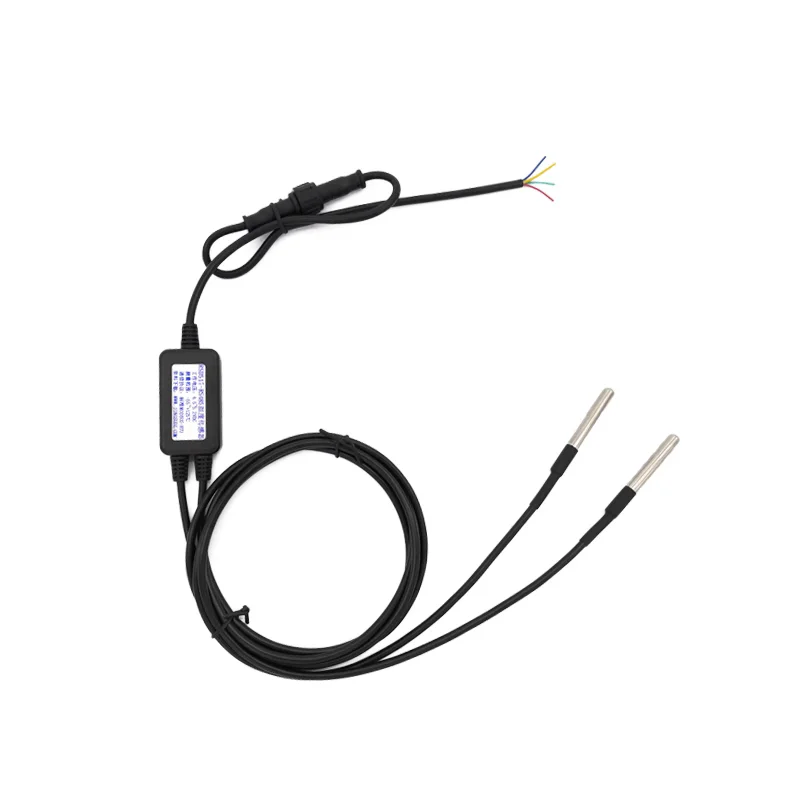 

RSDS17 2-channel DS18B20 to RS485 temperature sensor 2-channel 18B20 high-precision acquisition sensor