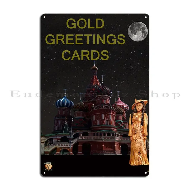 Moscow Fashion Week Metal Signs Rusty Garage Designing Designing Cinema Tin Sign Poster
