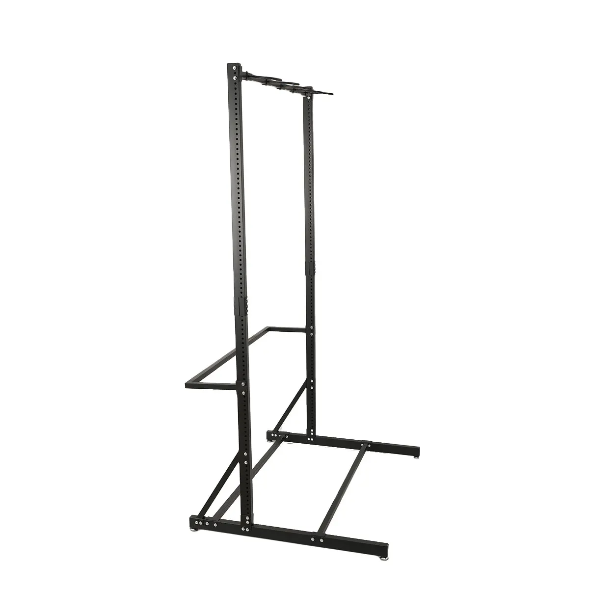 5-Fahrrad-Vertikalständer mit 5 robusten Haken aus Kohlenstoffstahl, Tragkraft 136 kg, freistehender Fahrradständer, platzsparender vertikaler Fahrradständer für die Garage – Detail 16