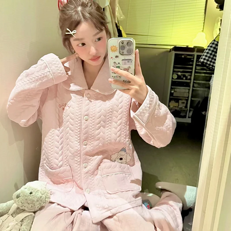 

Pajama Sets Women Sleepwear Skin-Friendly Bamboo Fiber Sleep Set Hypoallergenic Soft Touch Short Sleeve Capri Pants Sensitive OL