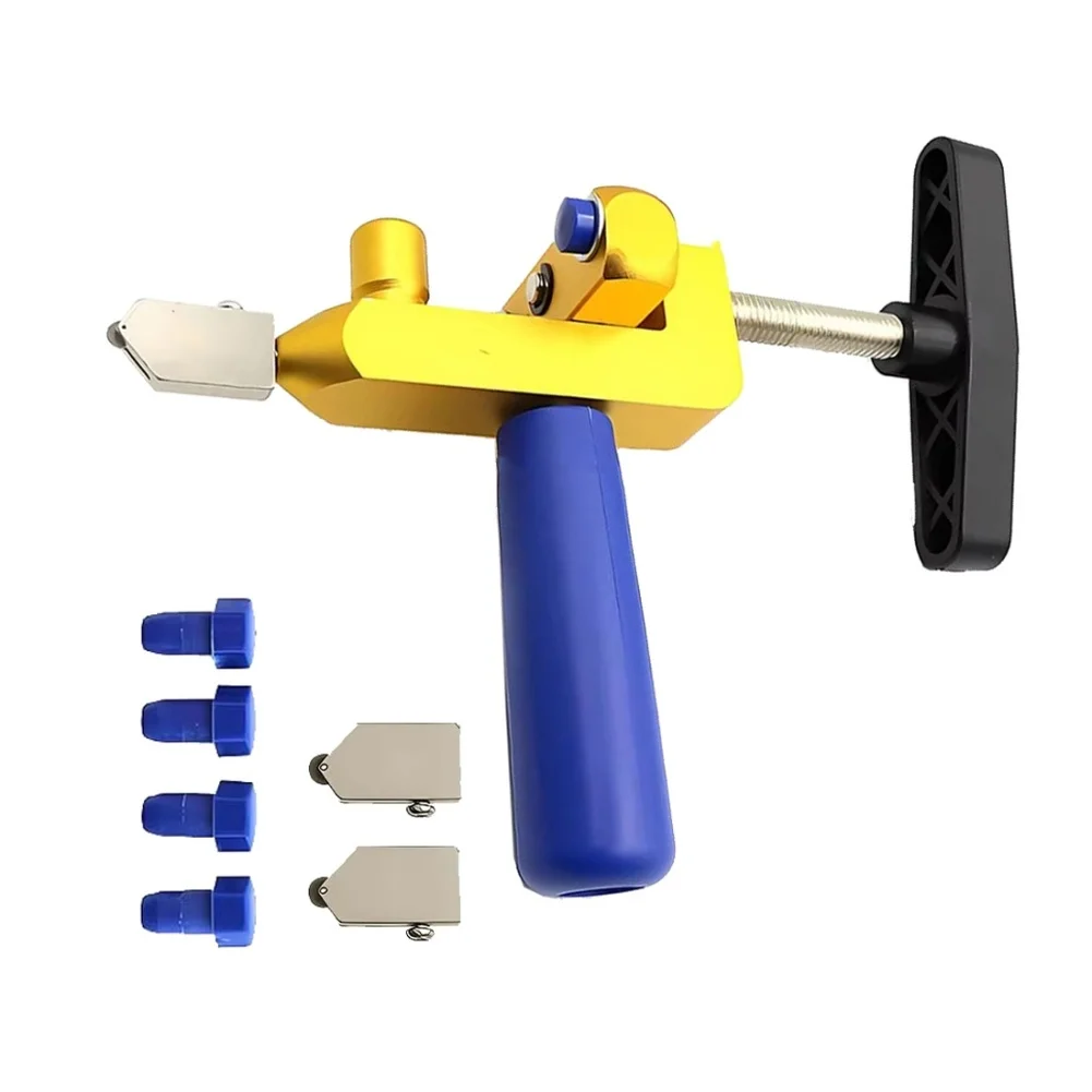 2-in-1 ForTiles And Glass Scoring Breaking Tools ForTiles Spacer Manual Cutting Tool For Home Renovation DIY Projects