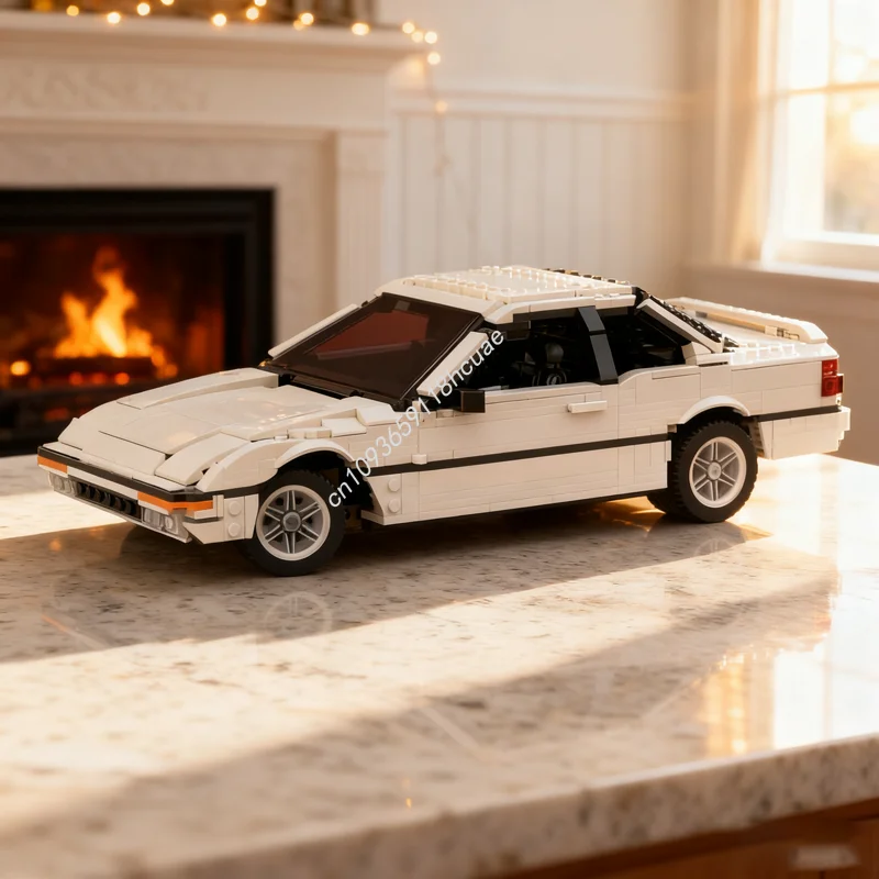 1018pcs MOC Jp Cars Prelude Si Model Building Blocks Construction Assemble DIY Toy Creative Christmas Gifts Education Idea Brick