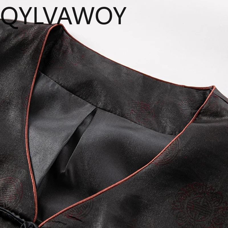 QYLVAWOY 100% Real Mulberry Silk Men's T-shirts and Tank Tops 2026 Sleeveless Vest Casual Spring Autumn Mens Vests ropa hombre