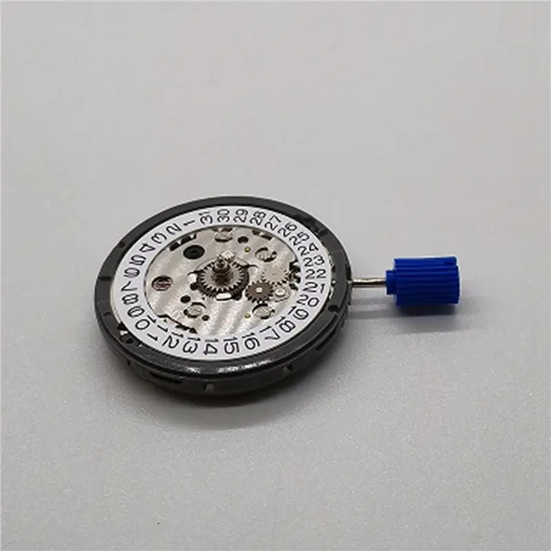 4X NH34 High-Precision Watch Movement NH34 GMT Function Calendar 3O'clock Automatic Movement Mechanism-White Calendar