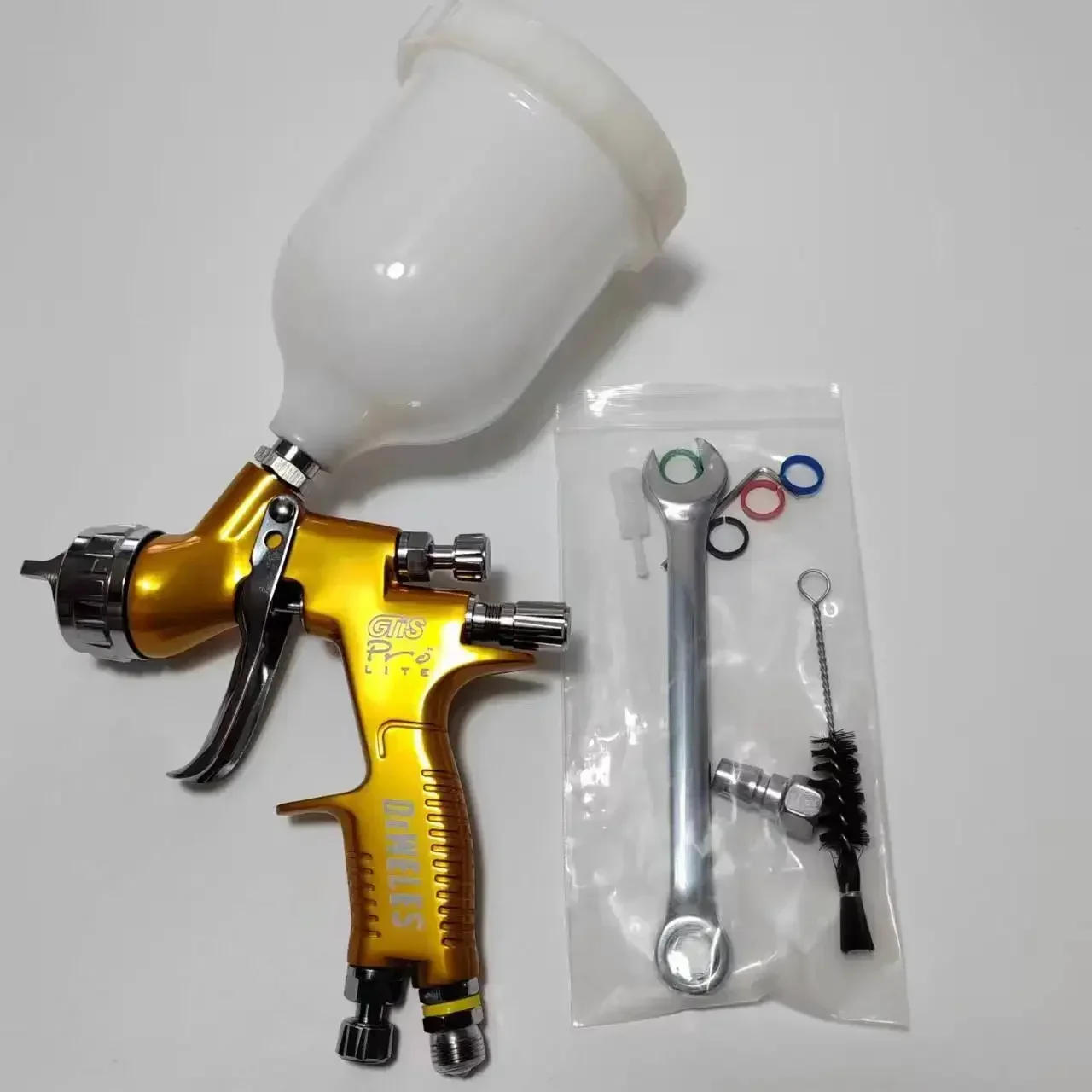 yyhcProfessional HVLP Air Paint Spray Gun 1.3mm Auto Painting Sprayer