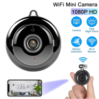 New 4K CCTV Mini WiFi Wireless IP Camera 1080P HD Motion Detection 2-Way Audio Nanny Cam Security Camera Outdoor Vision Audio