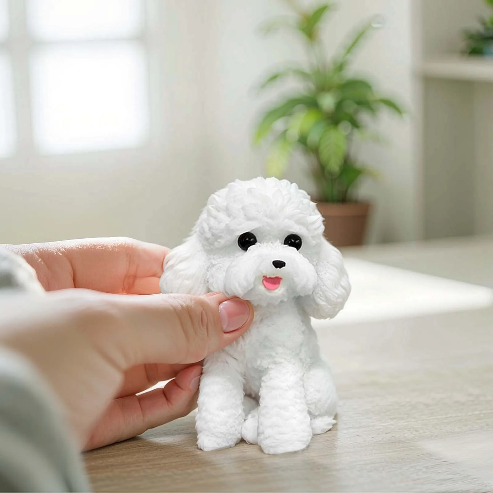 Dog Squishy Toy Party Favor Teddy Dog Decompression Toy Gift Kids Cute Dog Stress Relief Toy Desk Decor Office Stress Reliever